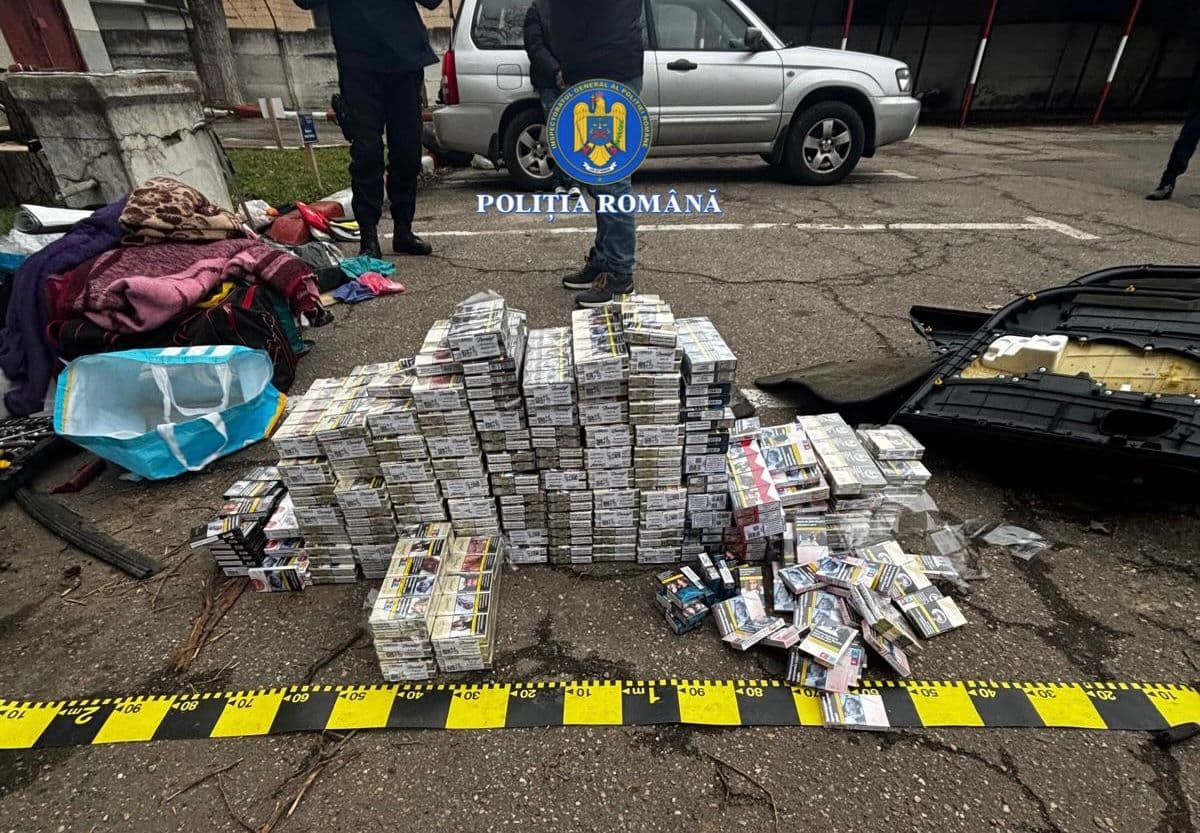 Aproximativ 66.000 de țigarete, descoperite de polițiștii IPJ Teleorman
