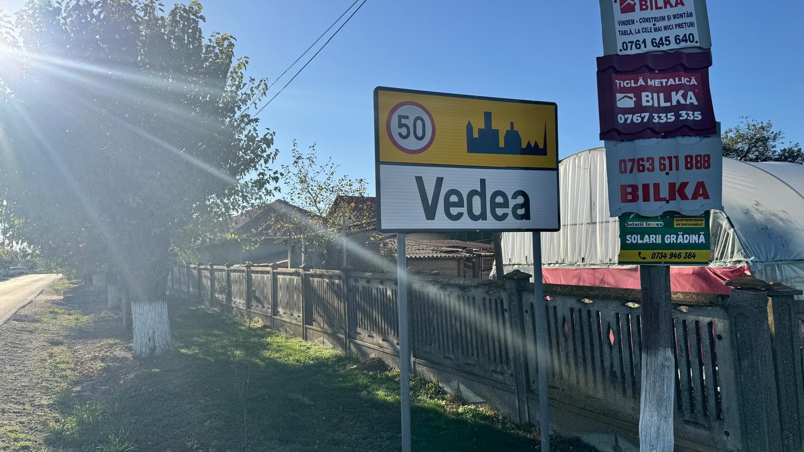 Comuna Vedea: investiții în derulare, probleme semnalate și răspunsul autorităților