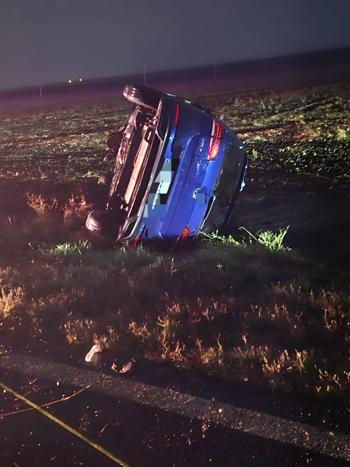 Accident grav pe drumul european E70 în Teleorman. Trei mașini avariate