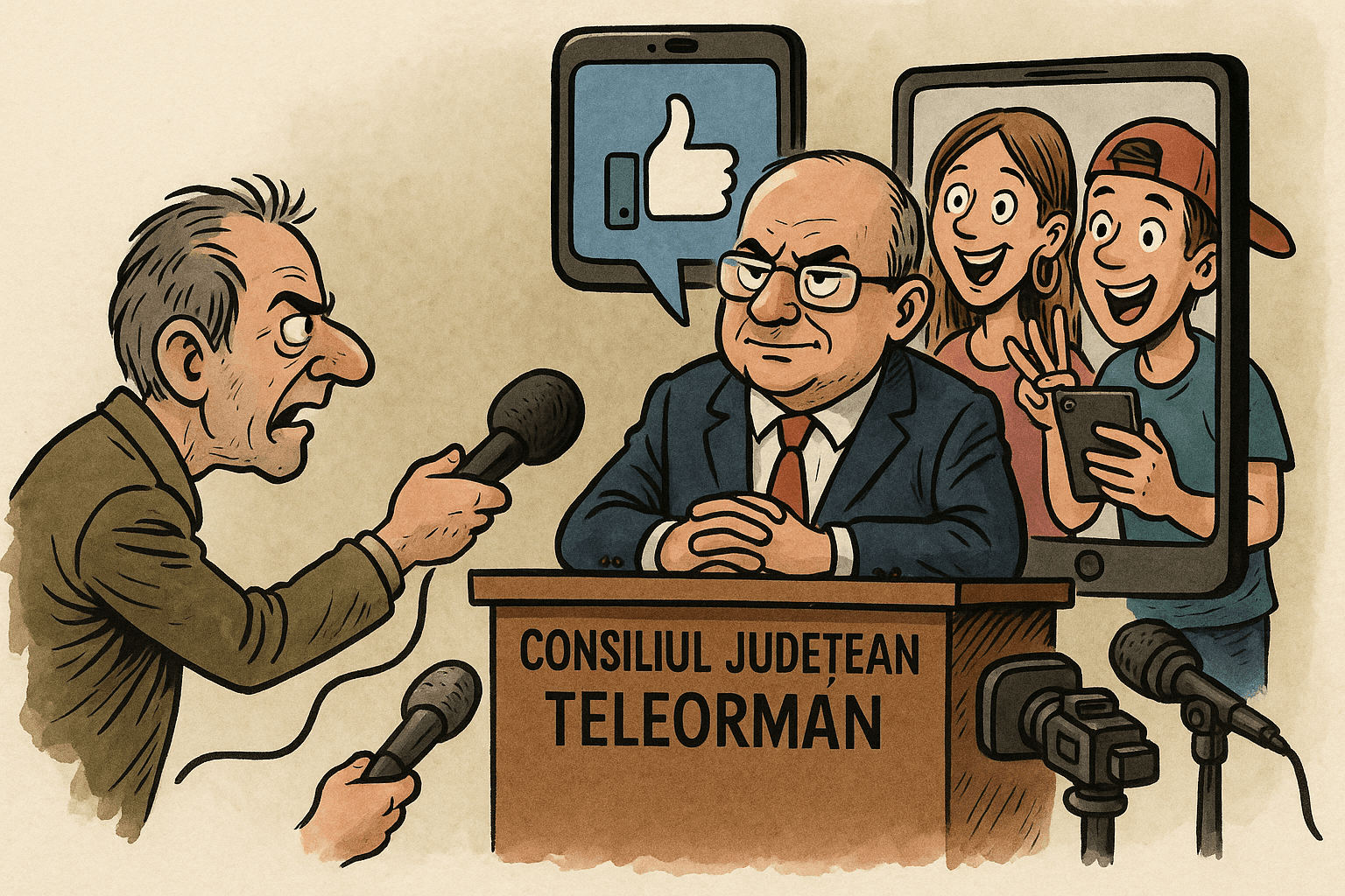 Noi investiții în Teleorman, anunțate… tot pe Facebook. Consiliul Județean continuă să evite comunicarea cu presa