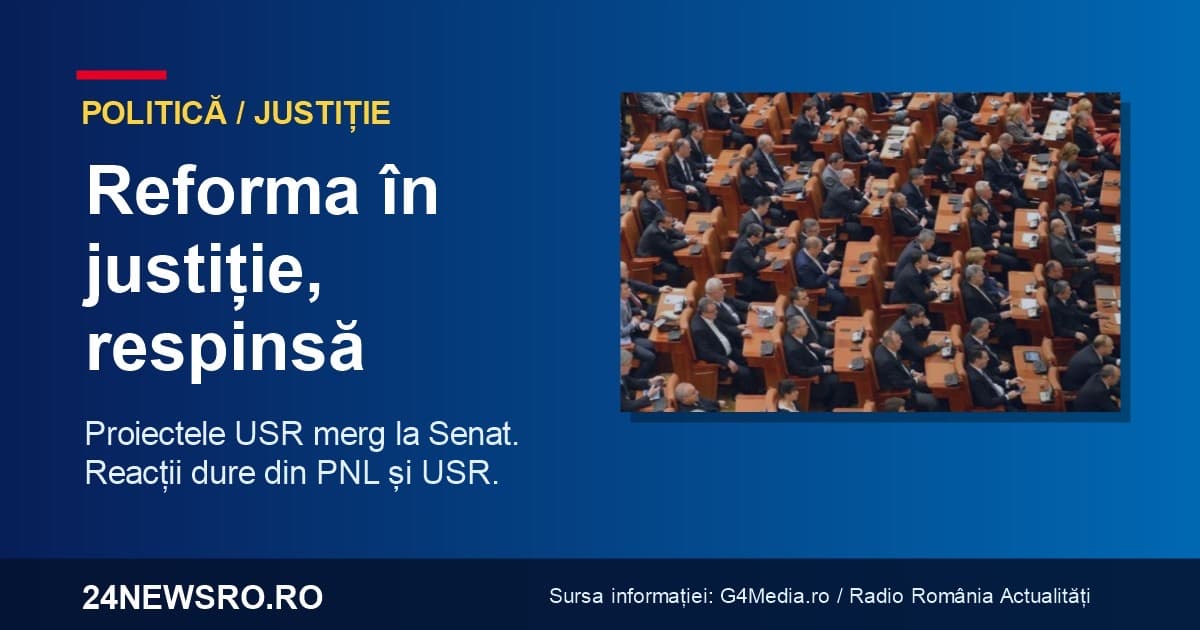 Camera Deputaților a respins zece proiecte USR privind reforma în justiție. Reacții dure din PNL și USR