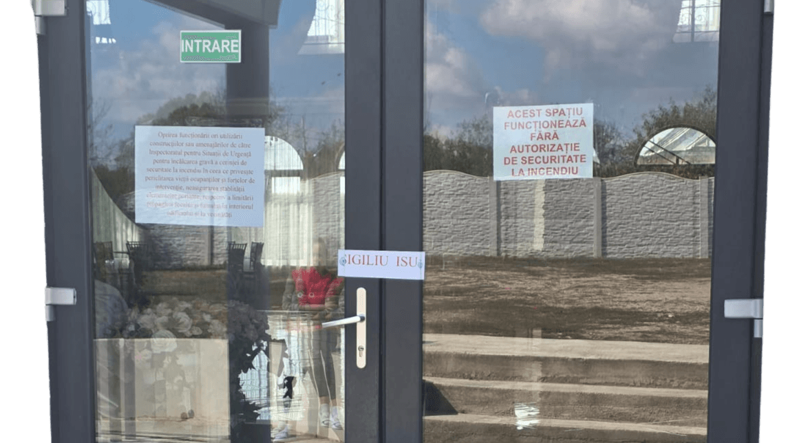 Restaurant din Siliștea Gumești, închis de pompieri din cauza nerespectării normelor de securitate la incendiu