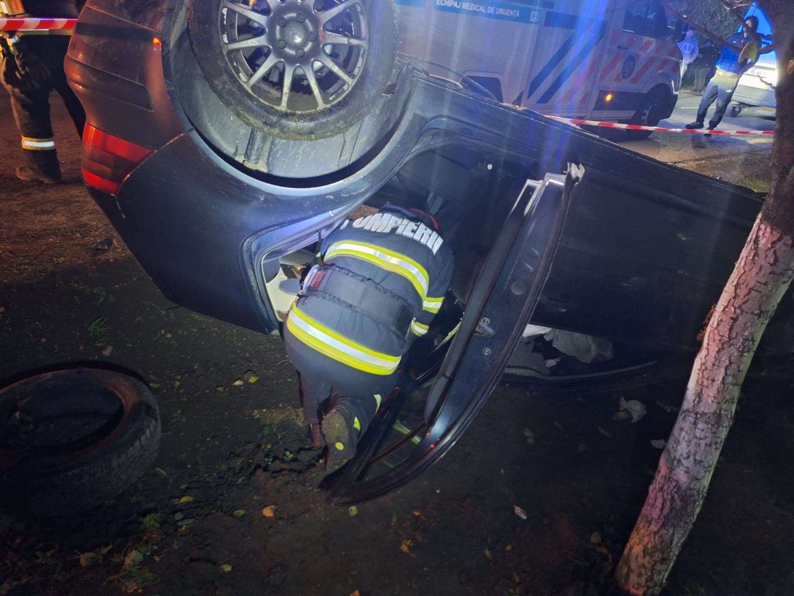 Update: Sfârșit tragic după accidentul de joi seara la Păru Rotund. Victima, mamă a doi copii, nu a supraviețuit