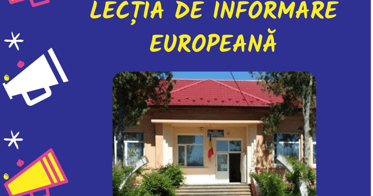 Educație europeană la firul ierbii: Elevii din Crângeni, inițiați în valorile Uniunii de experții EUROPE DIRECT