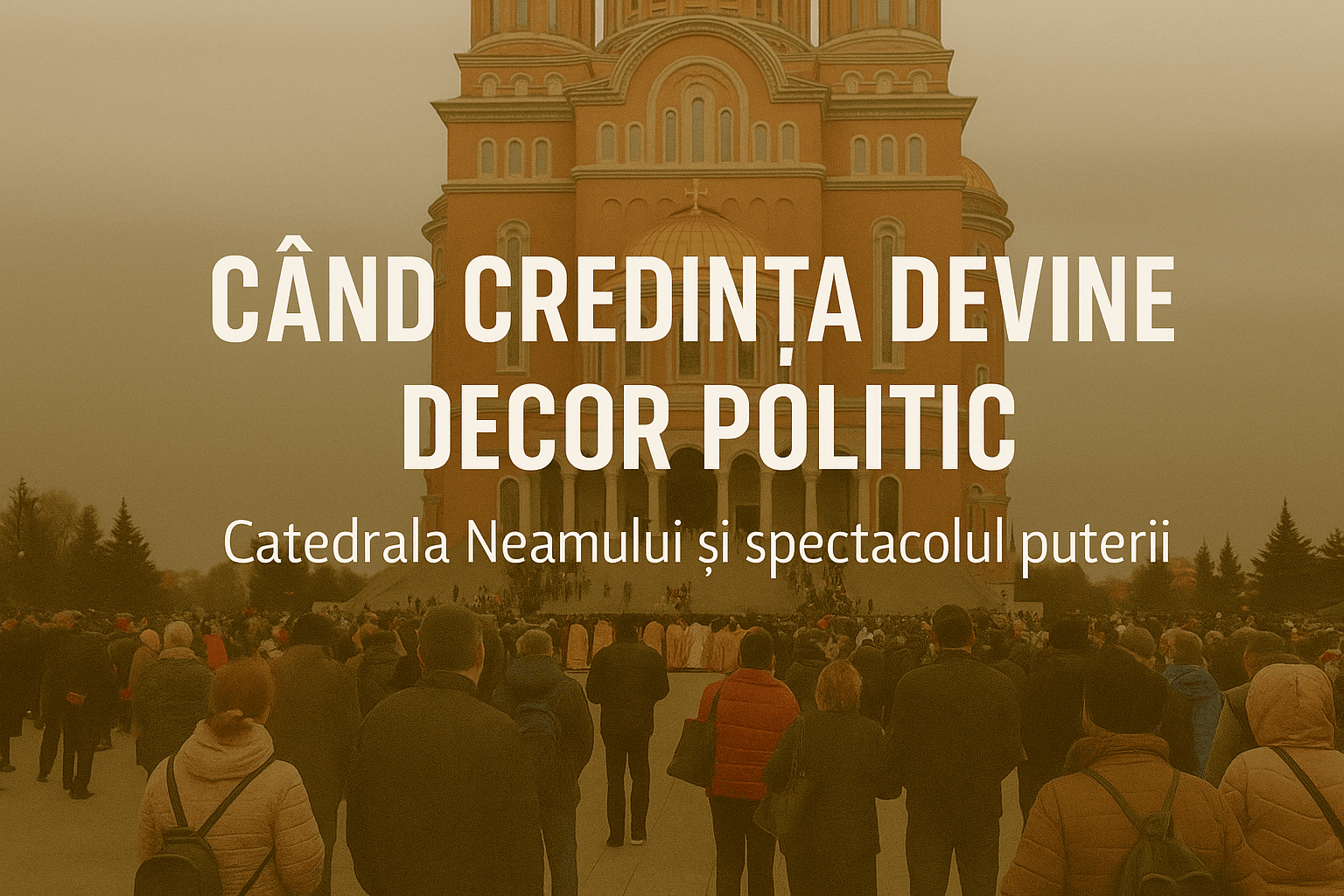 Politicieni, sfinte moaște și Catedrala Neamului: între credință sinceră și spectacol public