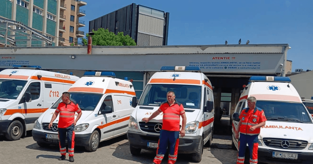 Serviciul de Ambulanță Teleorman, întărit cu șase autospeciale noi: două ambulanțe 4x4 livrate de DSU și patru transferate de la București-Ilfov
