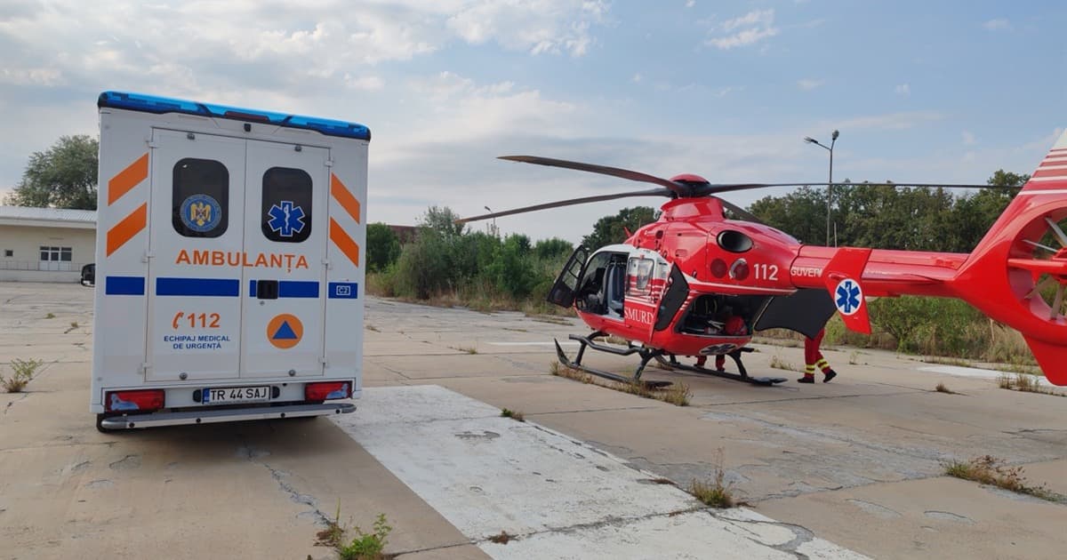 Fetița de 10 ani lovită de mașină în Alexandria a murit la spital