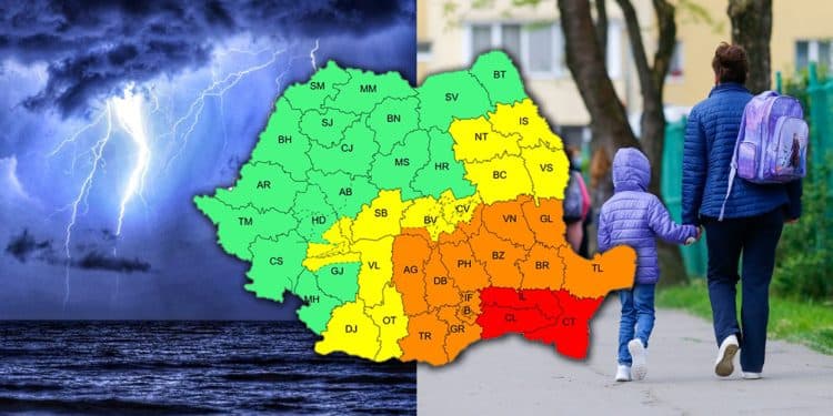 Încă de aseară, în Teleorman a fost activat Centrul Județean de Coordonare și Conducere a Intervenției / Codul portocaliu de precipitații abundente, valabil și astăzi