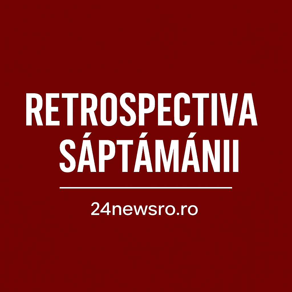 Retrospectiva săptămânii în România