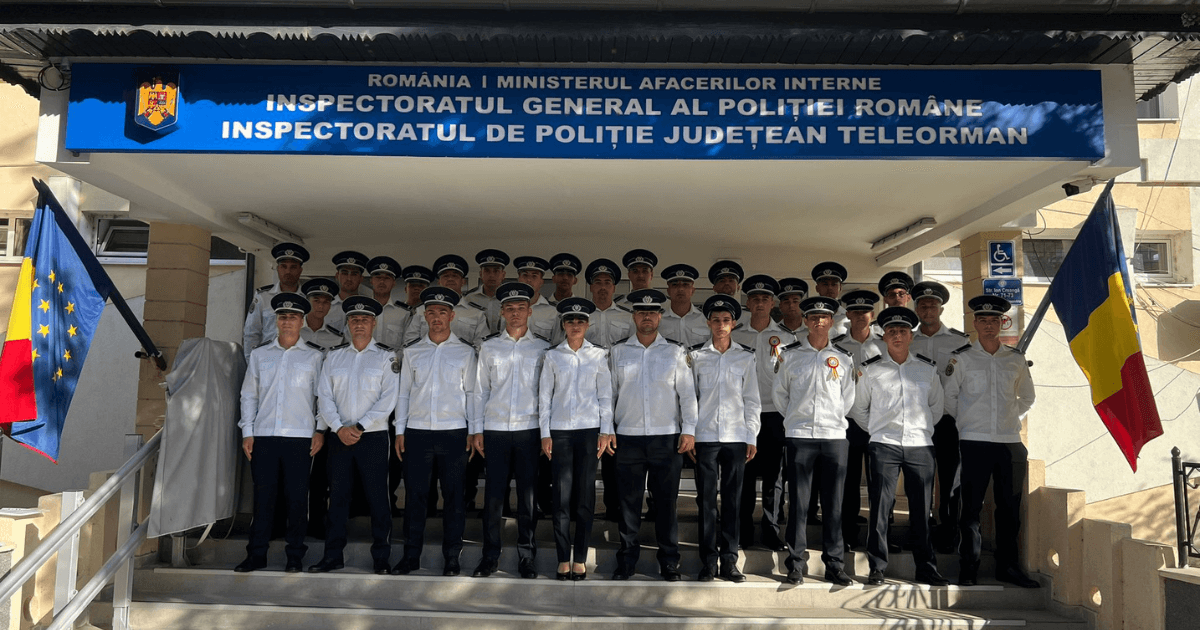 29 de agenți de poliție s-au alăturat echipei I.P.J. Teleorman