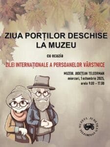 Ziua Porților Deschise la Muzeu – 1 octombrie
