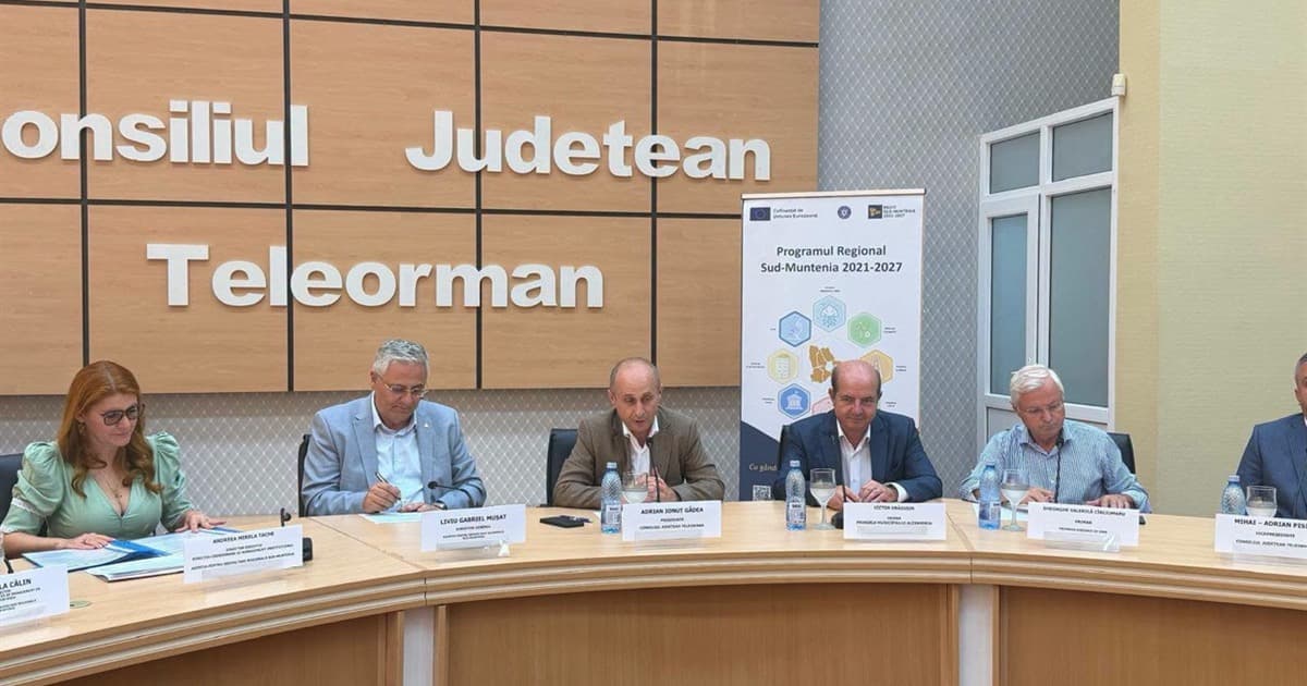 Peste 133,5 milioane de lei pentru opt proiecte din Teleorman. Unde vor ajunge banii