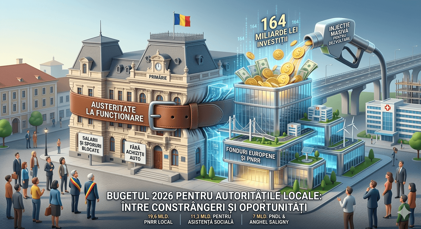 Sinteza Măsurilor Fiscal-Bugetare și a Alocărilor pentru Administrația Locală în Anul 2026