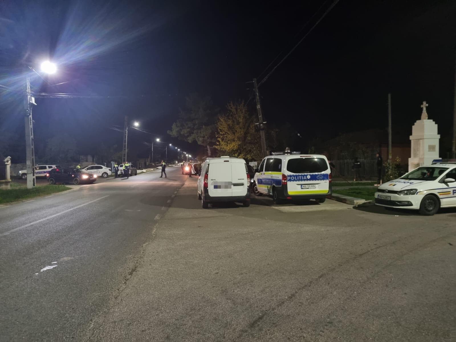 Acțiune cu efective mărite în Teleorman: zeci de amenzi și permise reținute