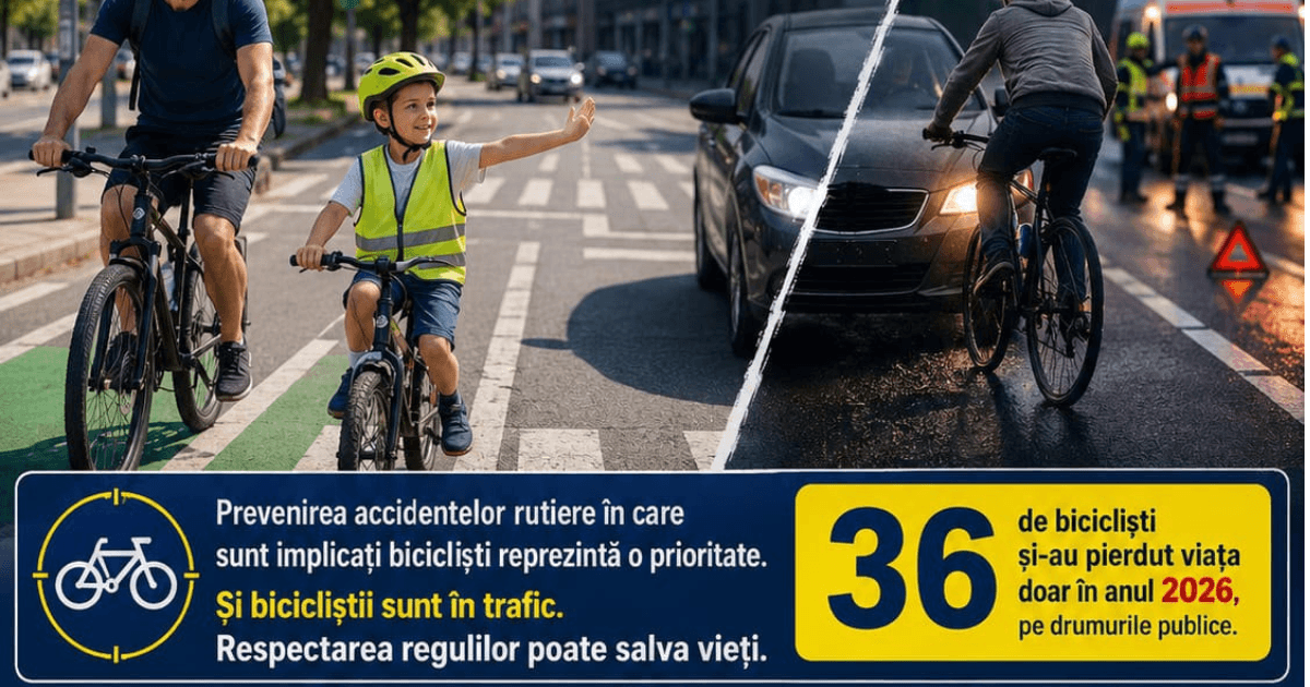 100 de amenzi într-o singură zi pentru bicicliști, pietoni și utilizatori de trotinete din Teleorman