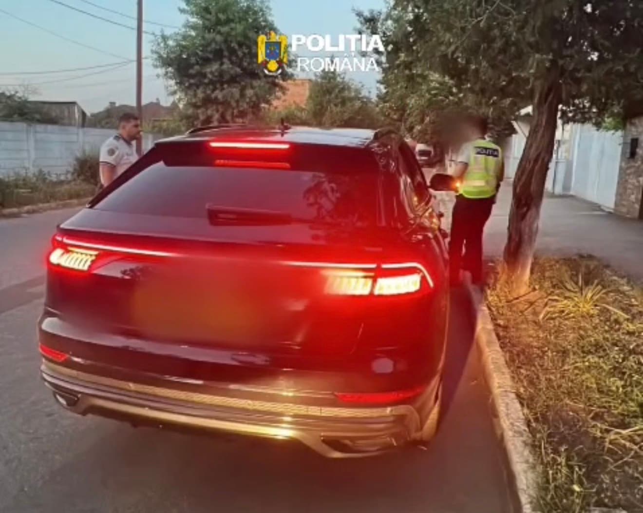 Acțiune de amploare în Roșiori de Vede: bărbat cu briceag, reținut. Șofer prins fără permis