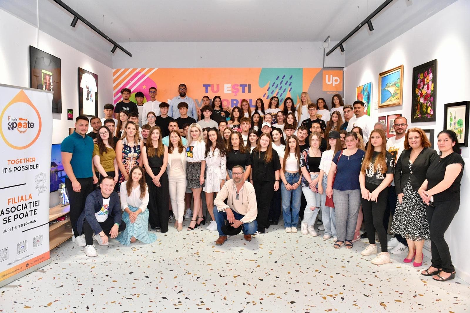 Uite că SE POATE: ART CORNER la Youthspace Troianul