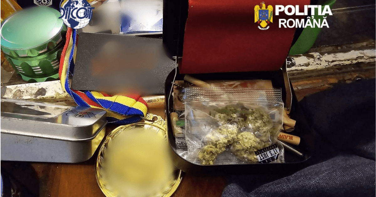 Traficant de droguri reținut la Roșiori de Vede: cocaină, canabis și psihoactive, găsite la percheziție