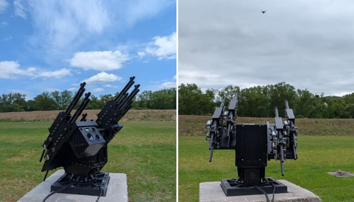 O companie celebră pentru armele sale de vânătoare transformă puștile în sisteme anti-drone cu inteligență artificială
